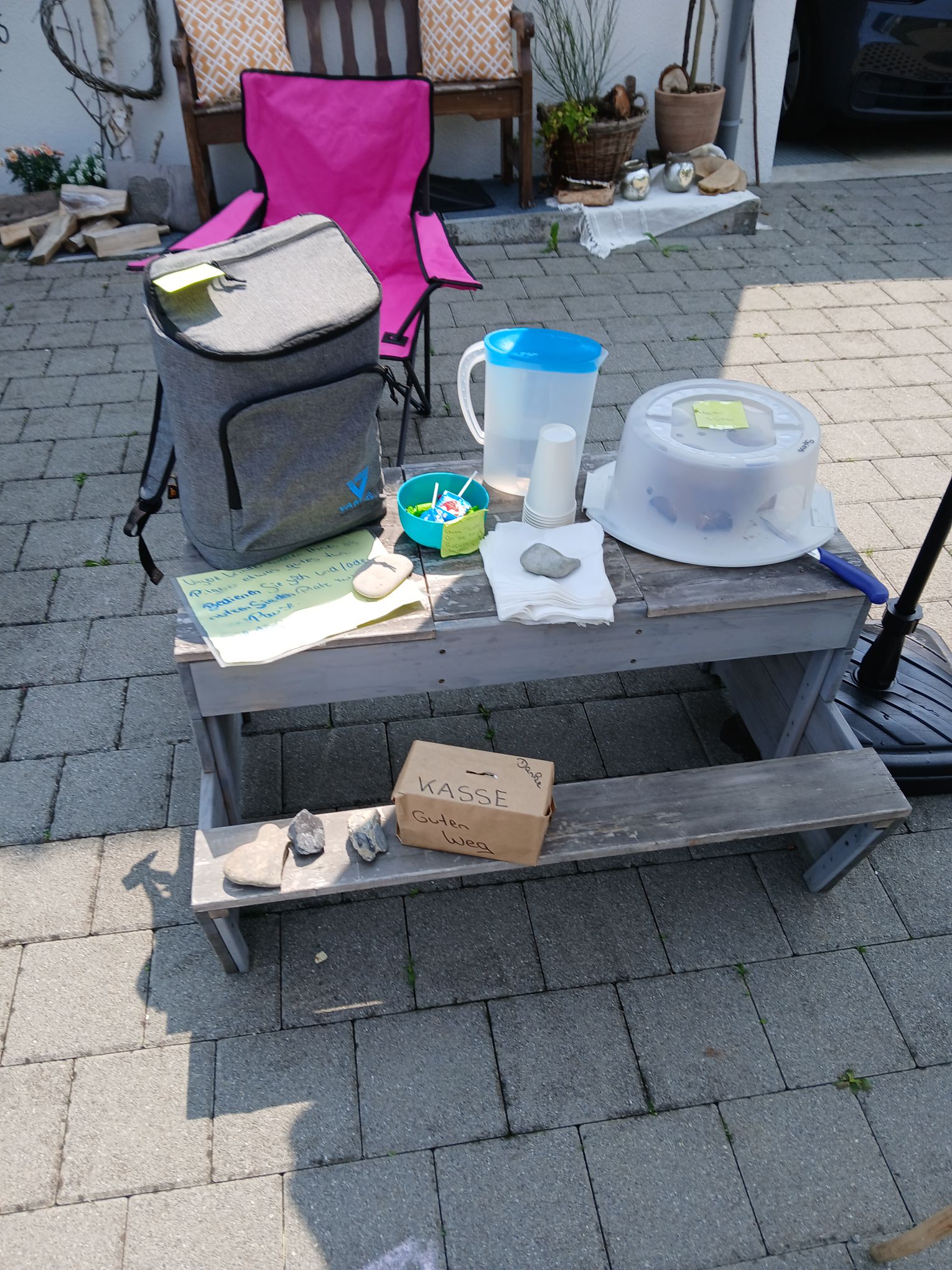 Einladung zur Pause