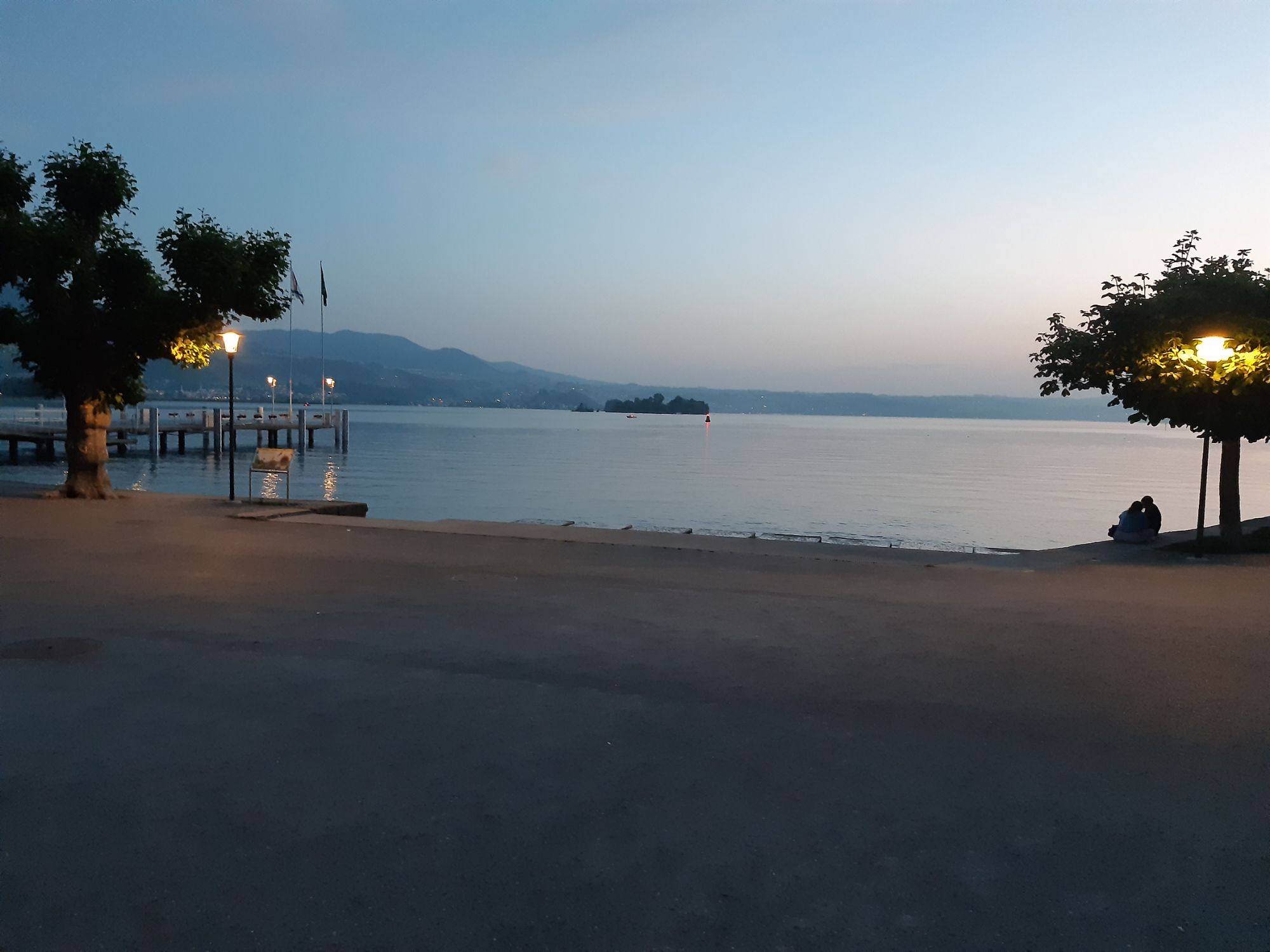 Zürichsee am Abend