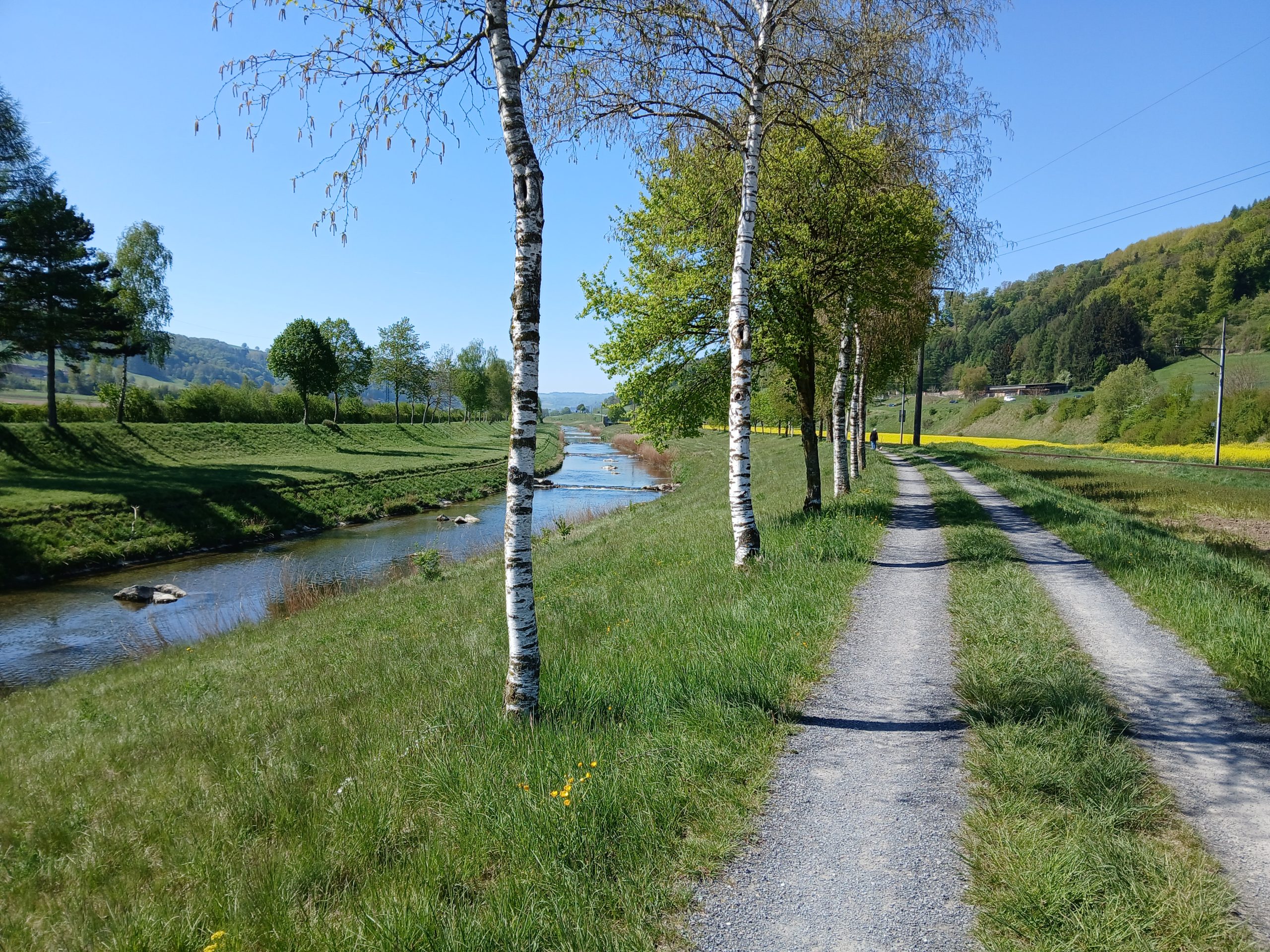 Mehr über den Artikel erfahren Tag 2, 23.04. Romont – Syens 20,4 km